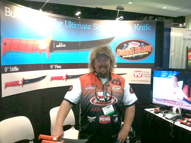 Bubba Blade Booth at ICast