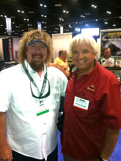 Horace Barge and Jimmy Houston at iCast